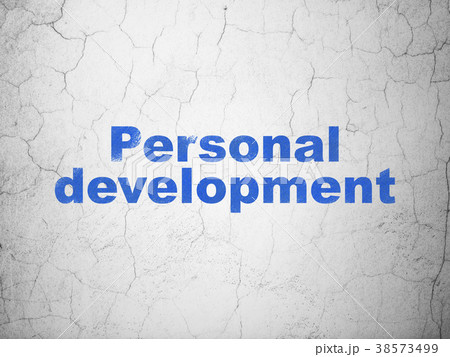 Studying concept: Personal Development on wall Studying concept: Personal Development on wall 38573499
