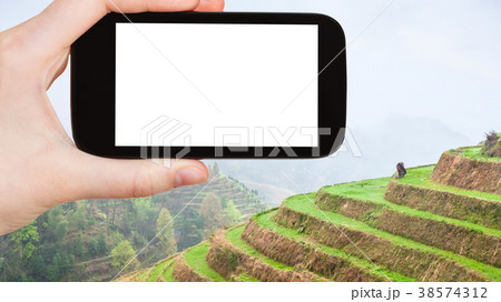 tourist photographs Rice Terraces in Longsheng tourist photographs Rice Terraces in Longsheng 38574312