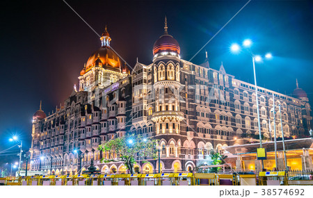 Taj Mahal Palace, a historic builging in Mumbai Taj Mahal Palace, a historic builging in Mumbai 38574692