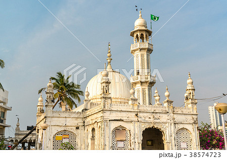 The Haji Ali Dargah, an island mausoleum and 38574723