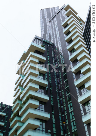 Milan, Italy, Financial district view 38576531