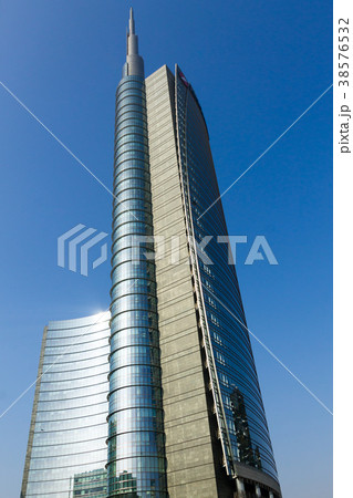 Milan, Italy, Financial district view Milan, Italy, Financial district view 38576532