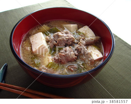 助宗たら（肝）のおいしい味噌汁 38581557