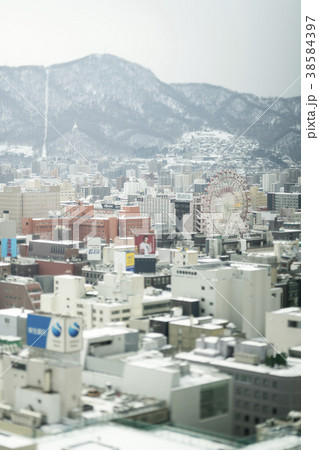 さっぽろテレビ塔からの眺め(ジオラマ風) さっぽろテレビ塔からの眺め(ジオラマ風) 38584397