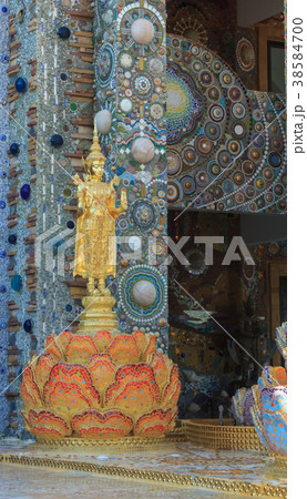 Statue of Buddha in Thai temple Statue of Buddha in Thai temple 38584700