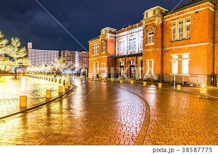 《福岡県》門司港レトロ地区・夜景 38587775