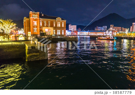 《福岡県》門司港レトロ地区・夜景 38587779