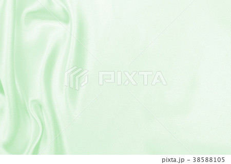 Smooth elegant green silk or satin luxury cloth  38588105