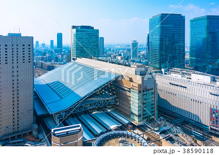 大阪駅とグランフロント大阪 大阪駅とグランフロント大阪 38590118