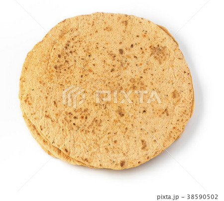 tortilla wrap isolated tortilla wrap isolated 38590502
