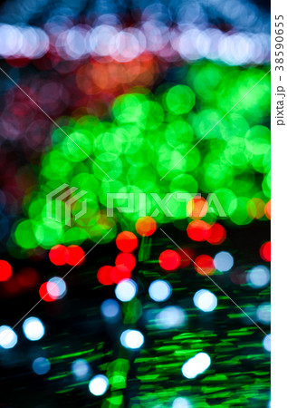 Colorful Bokeh light background 38590655
