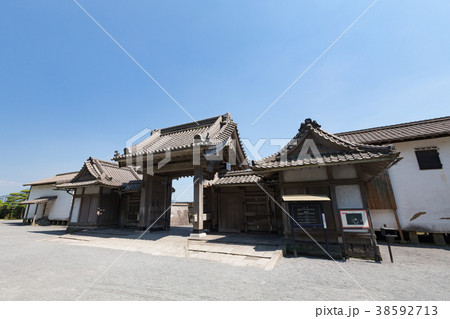 仙巌園 正門 -錦江湾・桜島を庭園の景観とした名勝- 仙巌園 正門 -錦江湾・桜島を庭園の景観とした名勝- 38592713