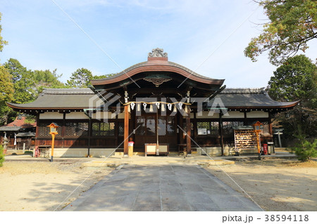 京都　新日吉神宮　本殿 38594118