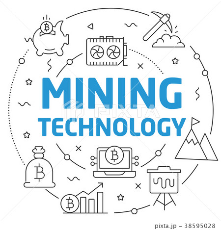 Lines illustration bitcoin Lines illustration bitcoin 38595028