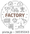 Lines illustration factory 38595043