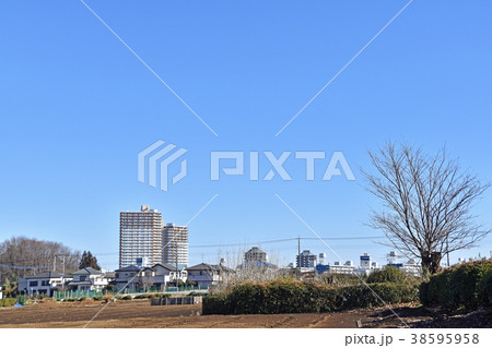 小手指駅方面の遠望 38595958