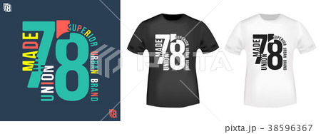 T-shirt print design T-shirt print design 38596367