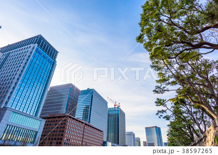 東京都心の高層ビル 38597265