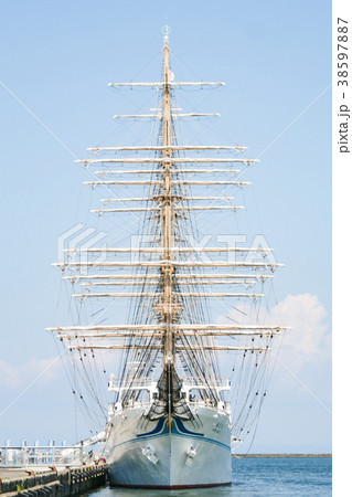 帆船 海王丸 小樽港 38597887