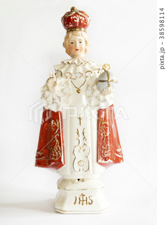 vintage porcelain figurine of Jesus Christ 38598114