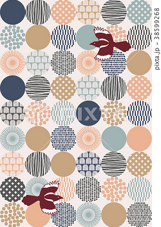 シームレス北欧パターン 38599268