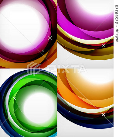 Transparent color wave lines abstract background Transparent color wave lines abstract background 38599338