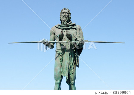 Statue of Anaterve, a Guanche chief or a mencey 38599964