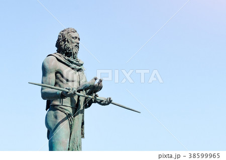 Statue of Anaterve, a Guanche chief or a mencey 38599965