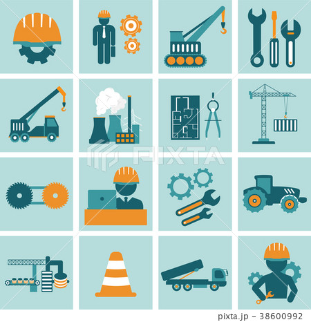 Engineering icon set 38600992