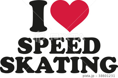 I love speed skating 38601231