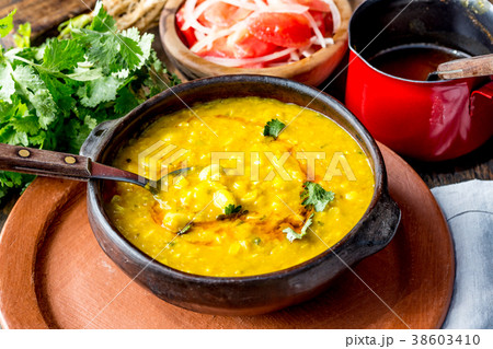 CHILEAN CUISINE. Beans with corn. Traditional CHILEAN CUISINE. Beans with corn. Traditional 38603410