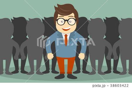 Find the right person for the job concept 38603422
