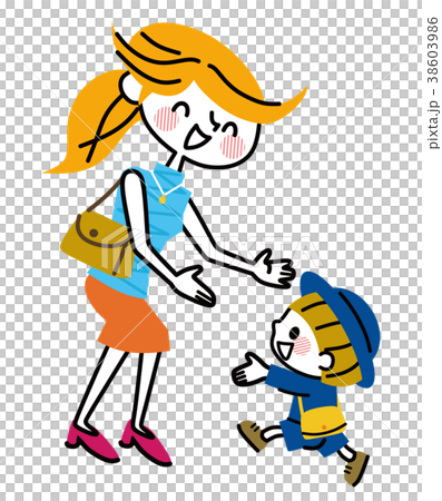 Kindergarten pick up Kindergarten pick up 38603986