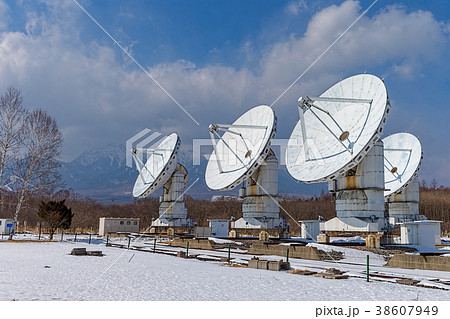 野辺山(2月 国立天文台 電波望遠鏡) 野辺山(2月 国立天文台 電波望遠鏡) 38607949
