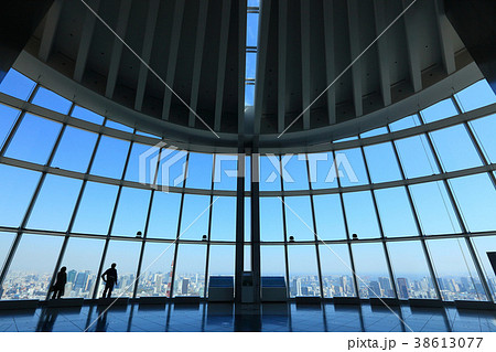 六本木ヒルズ展望台からの都市風景 六本木ヒルズ展望台からの都市風景 38613077