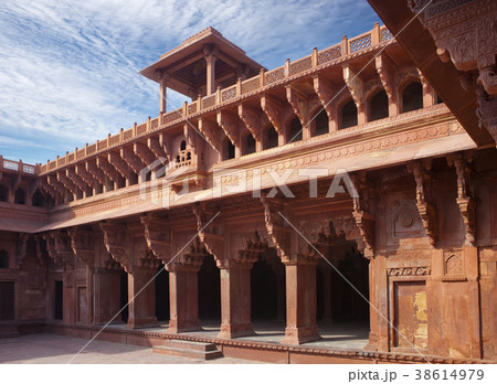 Red fort inside. Agra. India Red fort inside. Agra. India 38614979