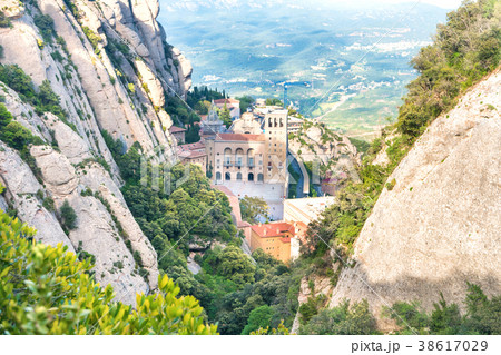 Montserrat mountain and famous monastery Montserrat mountain and famous monastery 38617029