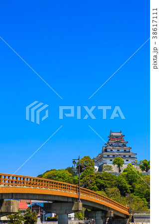 新緑の唐津城 【佐賀県唐津市】 新緑の唐津城 【佐賀県唐津市】 38617111