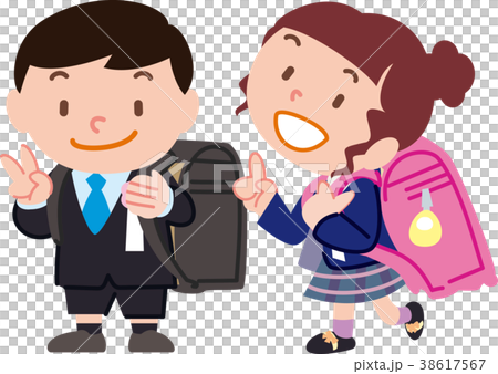 First grader in elementary school 38617567