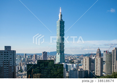 台湾　台北101　 38618674