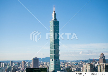 台湾　台北101　 38618675