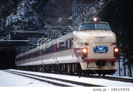 489系しらさぎ 38619956