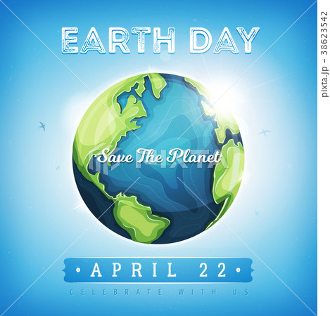 Happy Earth Day background 38623542