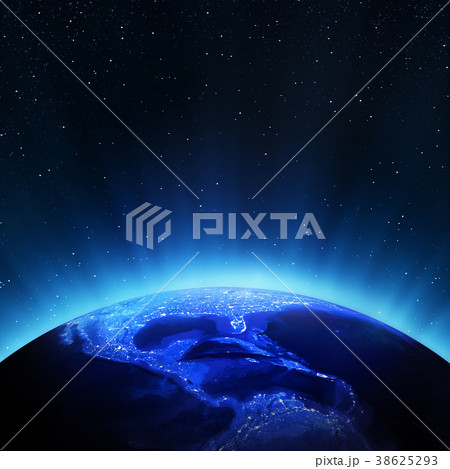 Central America night 3d rendering 38625293