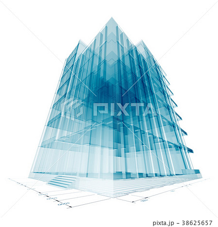 Building project construction 3d rendering Building project construction 3d rendering 38625657