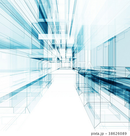 Abstract architecture background 3d rendering Abstract architecture background 3d rendering 38626089