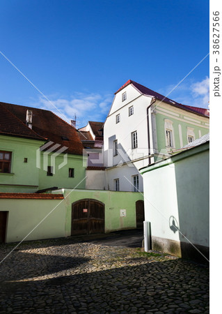 Streets of historic town Tabor, Czech Republic Streets of historic town Tabor, Czech Republic 38627566
