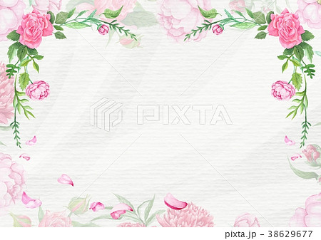 Shabby Chic Spring Card Template 38629677