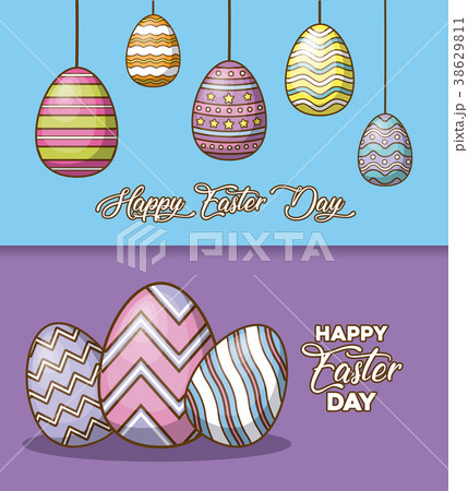 Happy easter day design 38629811