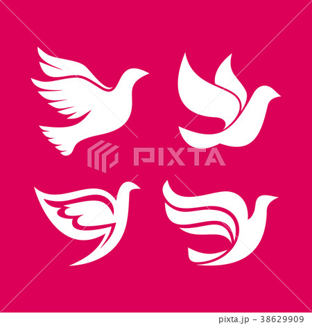 A set odove - a symbol of the Holy Spirit of God A set odove - a symbol of the Holy Spirit of God 38629909